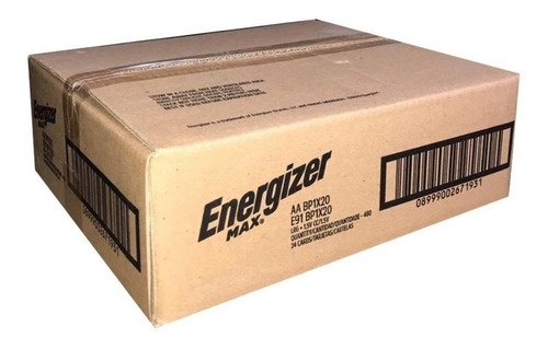 Imagen 6 de 6 de 20 X Pilas Alcalinas Aa Energizer Max Blisters San Martin
