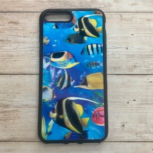 Funda Tpu Celular Para iPhone 7 Plus Y 8 Plus Holograma 