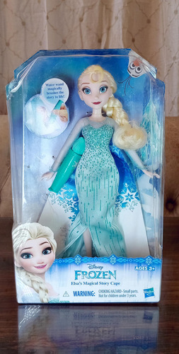 Muñeca Disney Frozen Elsa With The Magical Cape Hasbro 2015