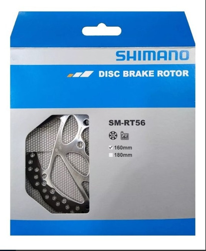 Disco Freno Con Pernos Shimano Sm-rt56 160mm