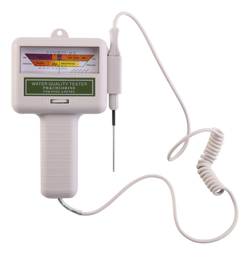 Medidor De Ph/cl2 Para Agua Detector De Cloro Para Piscina S