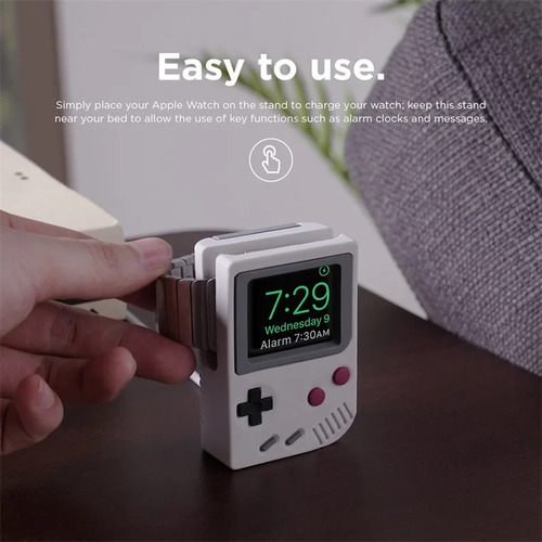 Soporte Para Base Carga Compatible Apple Watch Video Juego