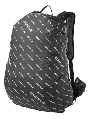 Capa Impermeável Para Mochila Raincover 15-25 L Pp Curtlo Cor Chumbo Liso