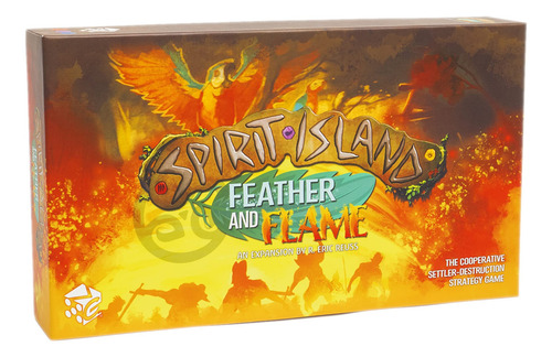 Expansión Spirit Island Feather Flame Juego De Mesa 1 A 4 Ju