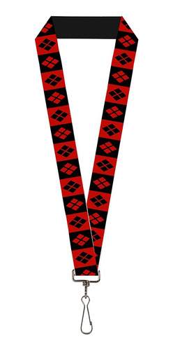 Hebilla  lanyard Plumon 1.0   harley Quinn Diamond Bloque