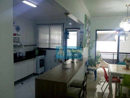 Apartamento Com 2 Dormitórios À Venda, 105 M² Por R$ 530.000,00 - Canto Do Forte - Praia Grande/sp - Ap0249