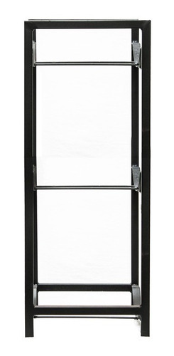 Imagen 3 de 4 de Rack 3 Garrafones Metal Negro