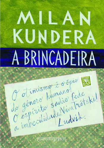 A brincadeira, de Kundera, Milan. Editorial Editora Schwarcz SA, capa mole em português, 2012
