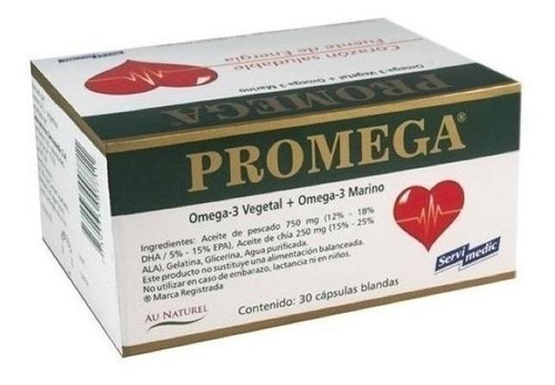 Promega 30 Cápsulas Servimedic