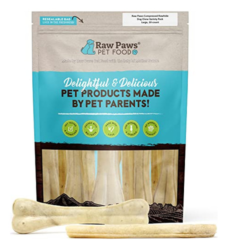 Compressed Rawhide Dog Chew Variety Pack, 10 Pack - 10 ...