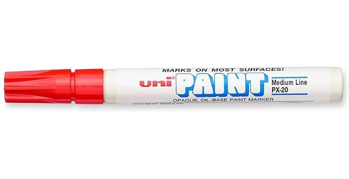 Marcador Uniball Tinta Esmaltada Unipaint Px-20 X1u.