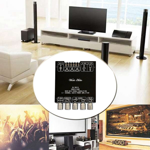Placa Amplificadora Zk-tb21s, Amplificador Subwoofer 5.1