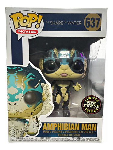 Funko Pop Amphibian Man La Forma Del Agua Exclusivo Chase (Usado)