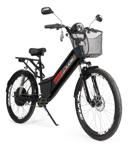 Bicicleta Elétrica - Confort Full - 800w - Preta - Duos Bik