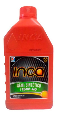 Aceite De Motor Inca Semi-sintetico 15w40 Tienda