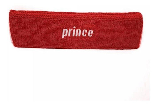 Cintillo Prince Usa Rojo Logo Blanco