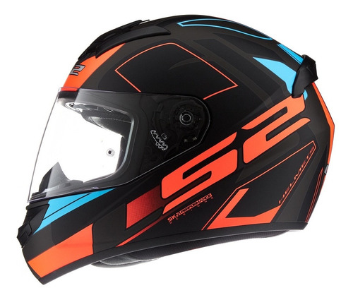 Imagen 4 de 8 de Casco Moto Ls2 Integral 352 Rookie Cypress Pr
