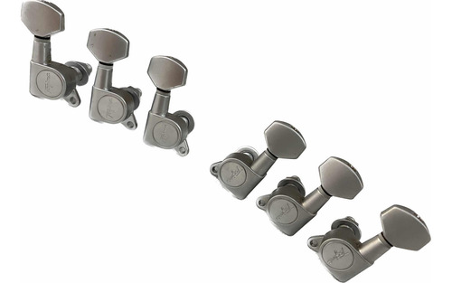 Tarracha Tagima Violão Guitarra 3+3 (3 L+3 R) Cromada Fosco