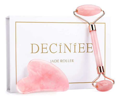 Cuidado Facial Gua Sha Face Roller Tools Deciniee Jade Rolle