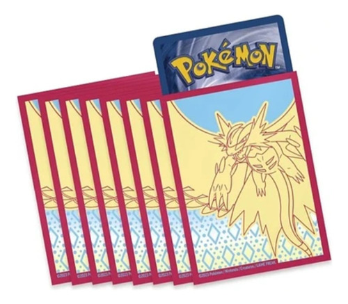 Pokemon Tcg Paradox Rift 65 Fundas Protectoras Colección Pók