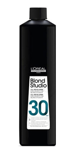 Oxidante Loreal Profesional Blond Studio Con Aceite 30vol 1l