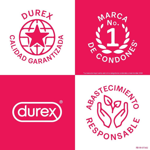 Imagen 3 de 3 de Condones Durex Máximo Placer - Unidad a $1421