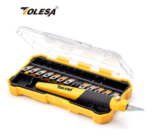 Conjunto De Facas Artesanais Tolesa Scalpel Craft Grip Mp