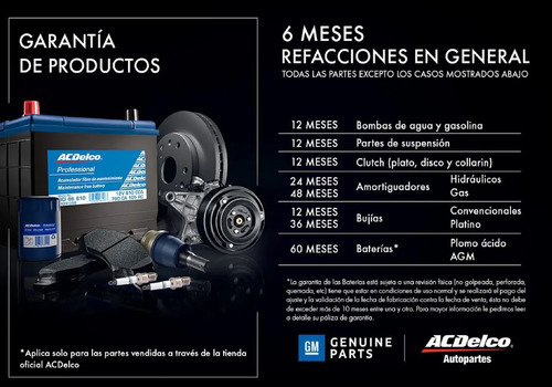 Banda Distribución Tornado 2012 Acdelco T203cr