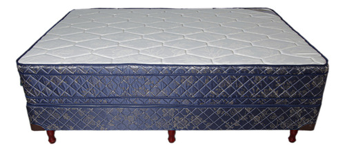 Colchon Sommier Resortes Con Pillow 200x160 + Almohadas