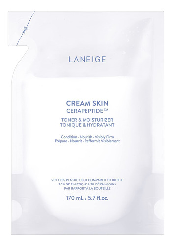 Laneige Crema De Toner E Hidratante Para La Piel Con Ceramid