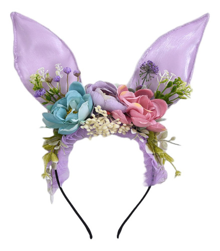 Diadema Con Orejas De Conejo, Tocado Para Fiesta,