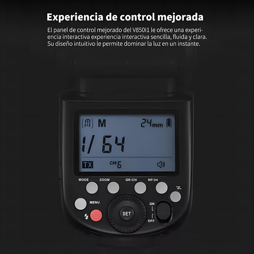 Cámara Flash Godox V850iii Speedlite 2,4g Hss 1/8000 Sin Ttl