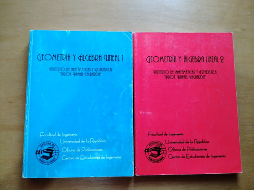 Geometría Y Álgebra Lineal 1 Y 2