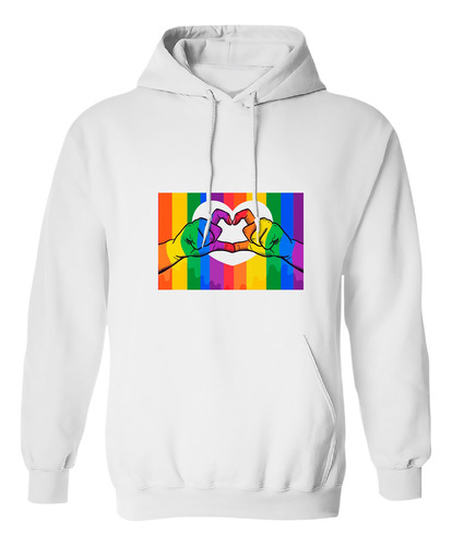 Sudadera Con Gorro Unidos Lgtb Pride