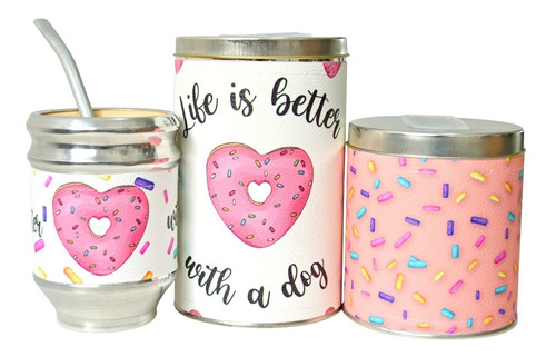 Imagen 2 de 6 de Juego De Mate Equipo De Mate Completo Bulldog Sweet Set Mate