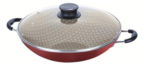 Panela Tramontina Wok Paella 6,6l  Paris 36cm Antiaderente