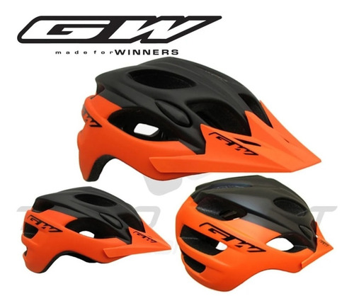 Casco Gw Ciclismo Bicicleta Mtb Ruta Patinaje Ajustable
