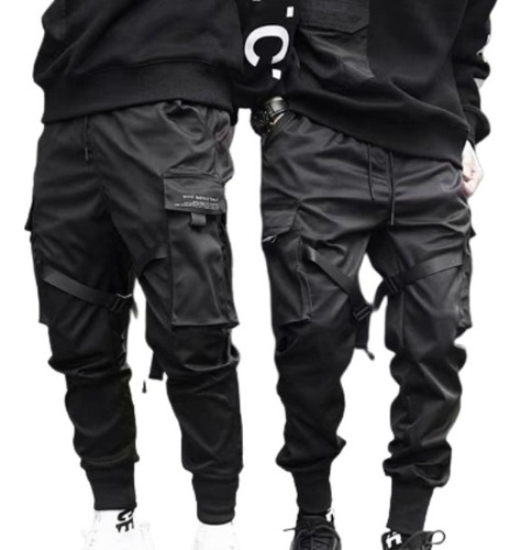 Cintas Harem Joggers Hombre Cargo Pantalones Streetwear