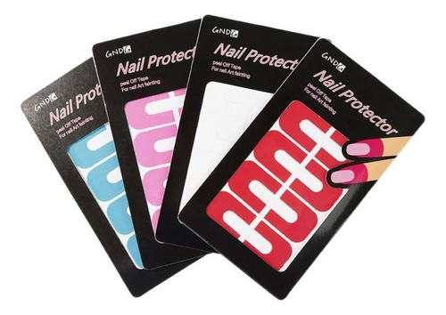 Protector Para Uñas - Adhesivo Para Pintar - 10 Unidades