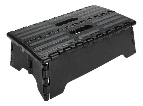 Taburete Plegable Portátil Elderly Step Con Escalera Negra P
