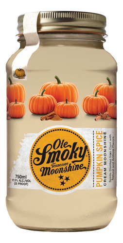 Whisky Ole Smoky Pumpkin Spice Cream 750cc.