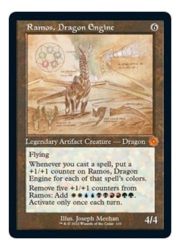Magic Ramos, Dragon Engine (#110) (retro Frame) The Brothers