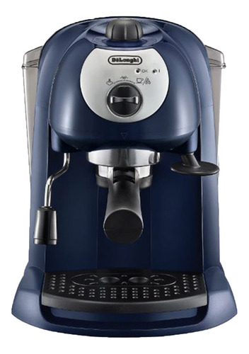 Cafetera Para Capuchino Y Espresso Delonghi Ec191cd Cafe Color Azul