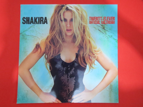 Shakira - Calendario 2011 - Reino Unido (she Wolf) (loba)