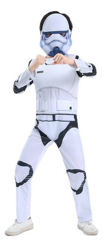 Disfraz De Cosplay O Stormtrooper De Star Wars Para Niño