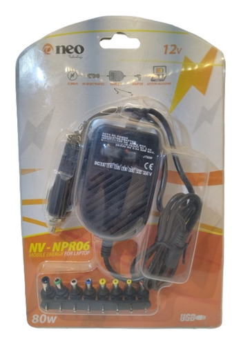  Cargador Adaptador Fuente Universal Notebook - Neo Nv Npro6