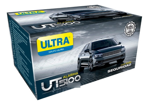 Alarma Ultra Ut5100 2 Controles Remotos Anticlonacion