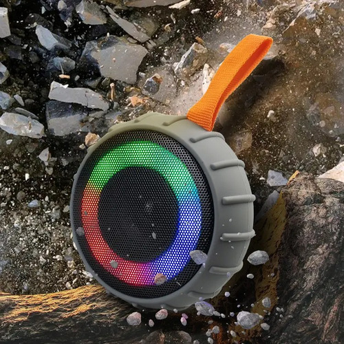 Caixinh De Som À Prova D'agua Bluetooth Portátil Potente 10w Cor