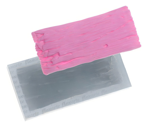 Molde De Silicone 723 - Casca De Árvore Ret. Pequena - Renda