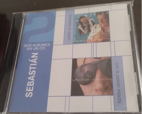 Sebastián Cd Dos Álbumes En Un Cd Nuevo